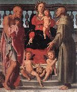 Jacopo Pontormo Madonna and Child with Two Saints Spain oil painting artist
